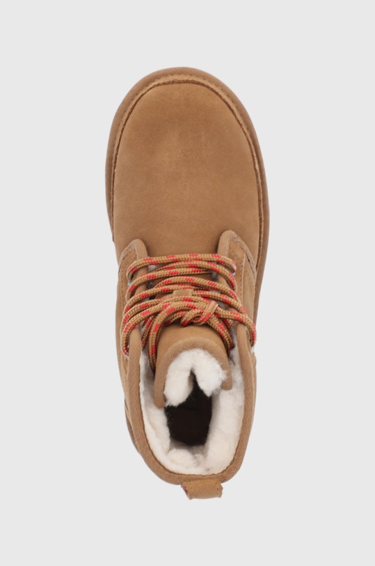 UGG Botki zamszowe Neumel High brązowy 1120728.CHE