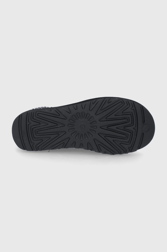 Semišové sněhule UGG Classic Mini Chains 1123668.BLK černá