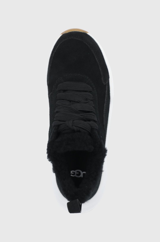 Semišové topánky UGG La Glide Heritage čierna 1125350.BLKS