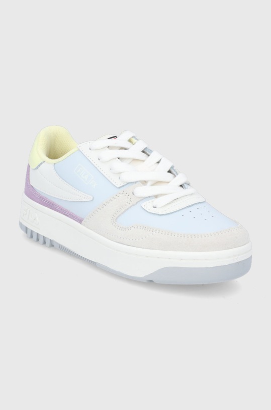 Kožená obuv Fila FXVentuno CB Low Wmn 1011467 modrá AW21
