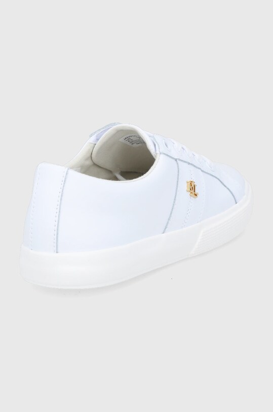 Încălțăminte Lauren Ralph Lauren ghete de piele Janson II 802830937006 alb