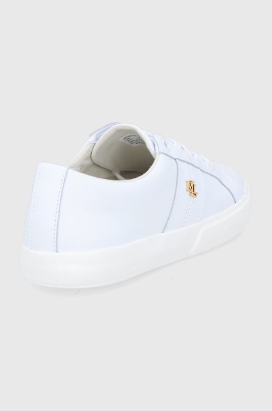 Obuwie Lauren Ralph Lauren Buty skórzane Janson II 802830937006 biały