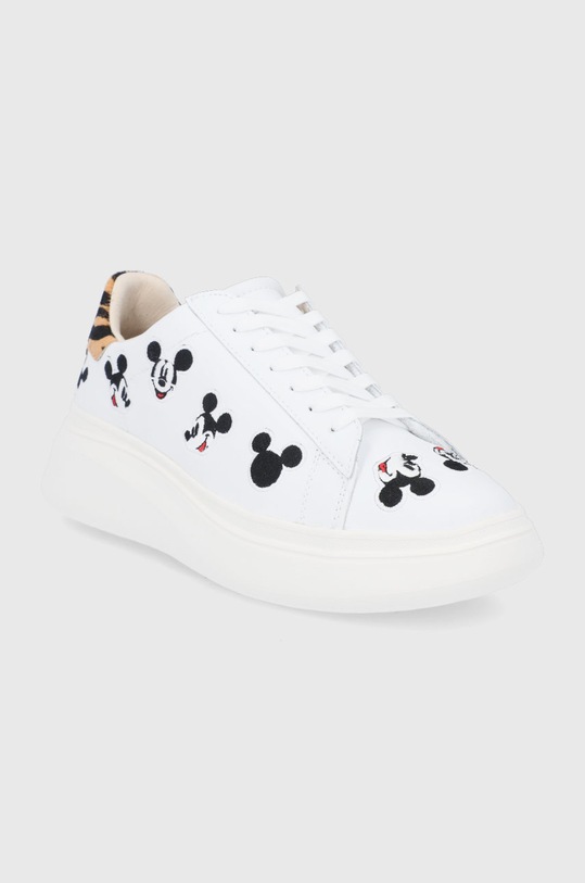 MOA Concept Buty skórzane MC477 biały AW21