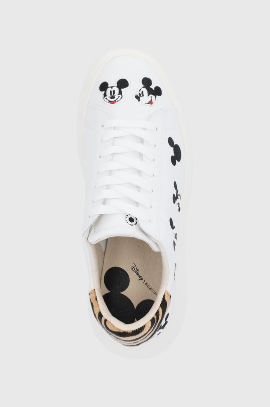 MOA Concept Buty skórzane biały MC477