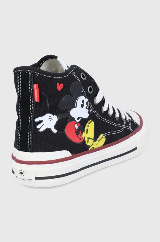 Obuwie MOA Concept Trampki MC635 czarny