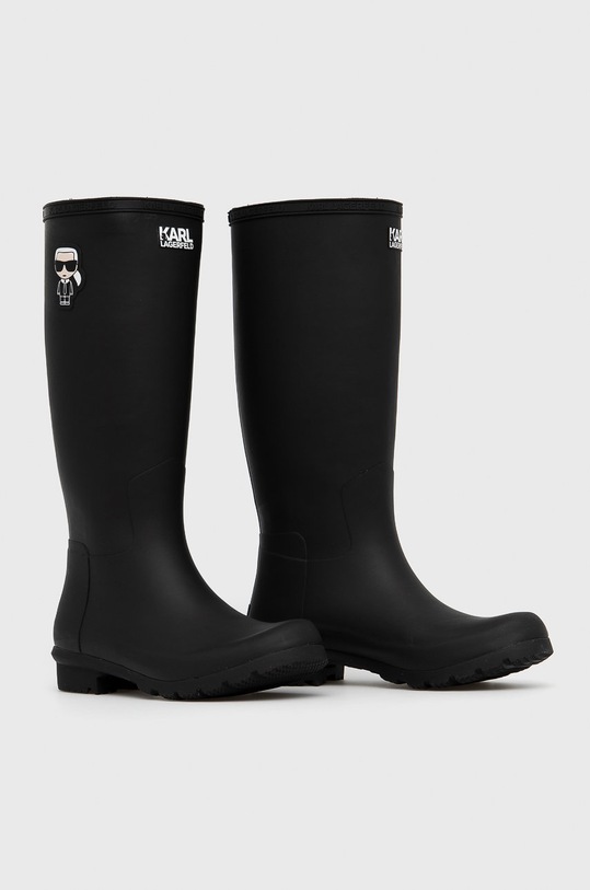 Резиновые сапоги Karl Lagerfeld KL47090.V00 чёрный AW21
