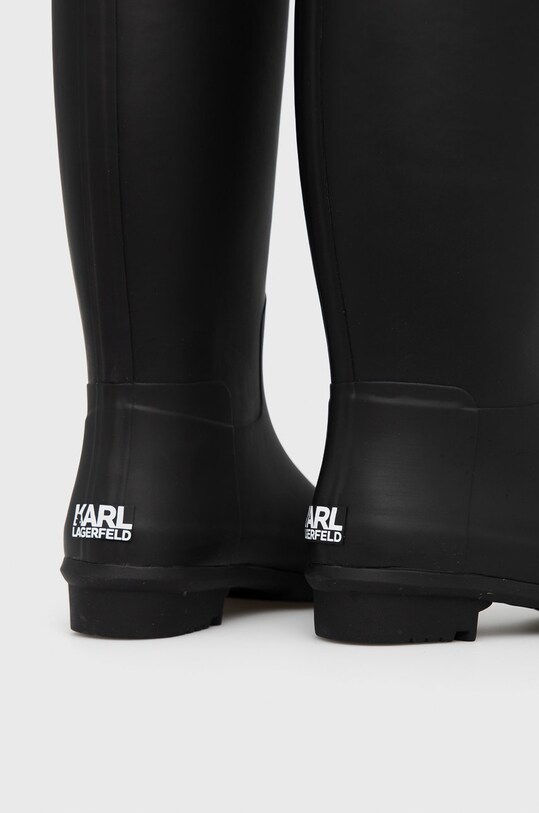 Παπούτσια Γαλότσες Karl LagerfeldKALOSH IKONIC KL47090.V00 μαύρο