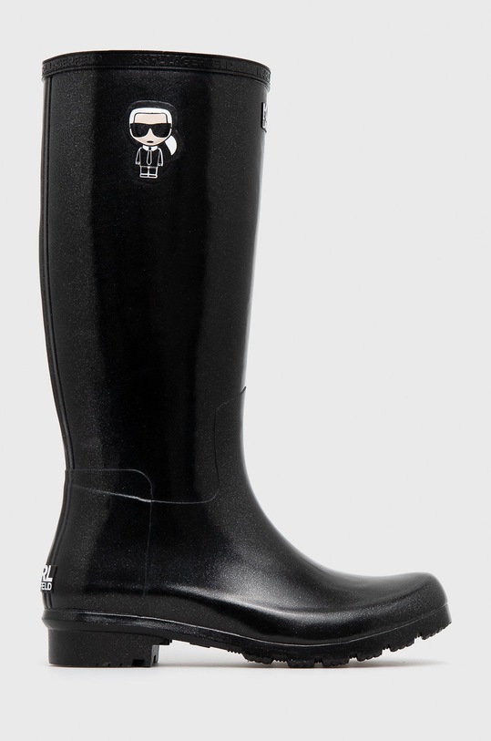 Karl Lagerfeld Kalosze KL47090.VDS czarny KL47090.VDS