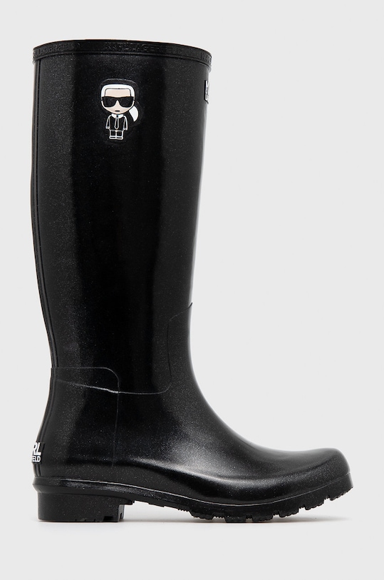 Резиновые сапоги Karl Lagerfeld чёрный KL47090.VDS
