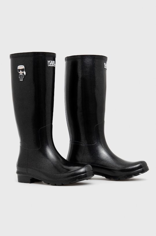 Резиновые сапоги Karl Lagerfeld KL47090.VDS чёрный AW21