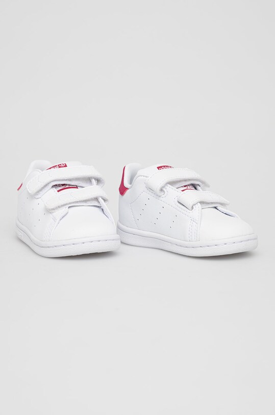 Детские ботинки adidas Originals Stan Smith CF I FX7538 FX7538 белый AW21