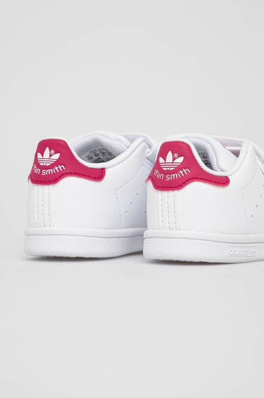 Девочка Детские ботинки adidas Originals Stan Smith CF I FX7538 FX7538 белый