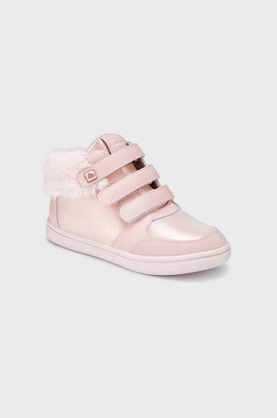 Detské poltopánky Mayoral imitácia kože ružová 44241.46A.Mini