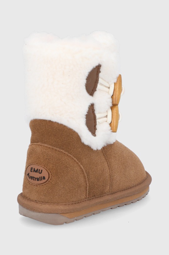 Dziewczynka Emu Australia Śniegowce zamszowe dziecięce Burnet K12617.Chestnut brązowy