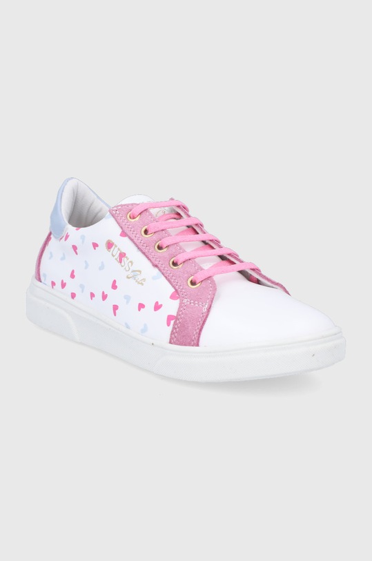 Guess Buty dziecięce FJ7MIL.ELE12 biały AW21