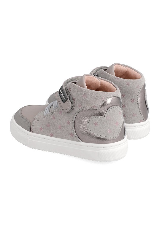 Dziewczynka Garvalin Buty skórzane dziecięce 211351.28.30 szary