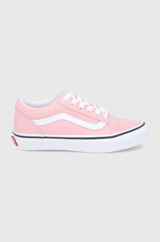 Dětské tenisky Vans přírodní kůže růžová VN000W9T9AL1