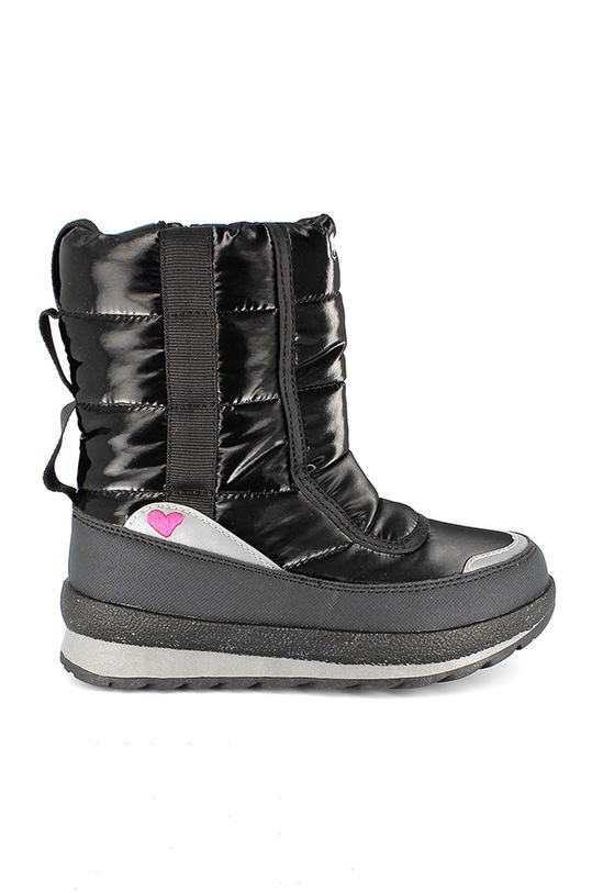 Primigi Śniegowce dziecięce imitacja skóry licowej czarny POW.84636.G