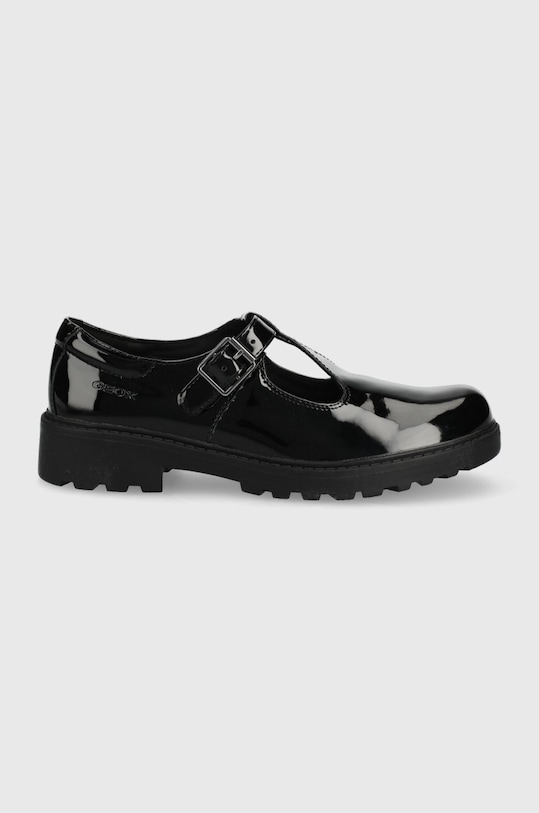 Geox incaltaminte din piele pentru copii negru J8420E.000HH.CASE.36.37