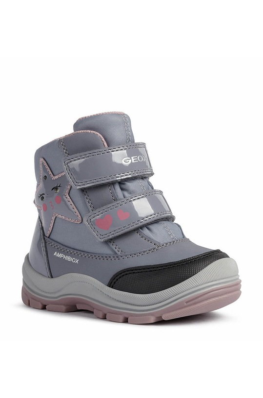 Geox Cizme de iarnă copii B163WA.050FU.FLAN.20.23 gri AW21