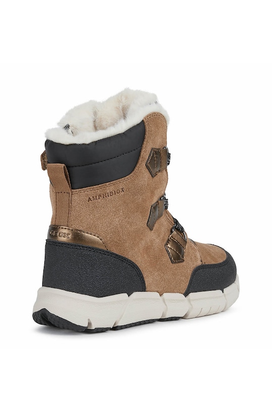 Dětské kožené boty Geox hnědá J16APA.022FU.FLEX.36.39