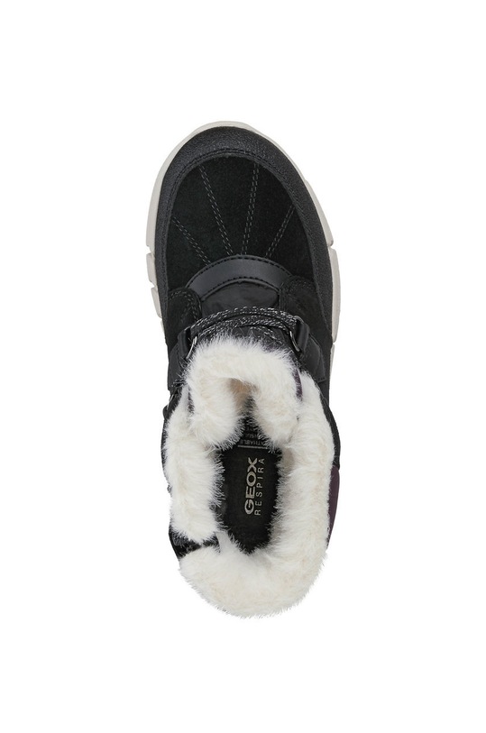 Dětské kožené boty Geox J16APA.022FU.FLEX.36.39 černá