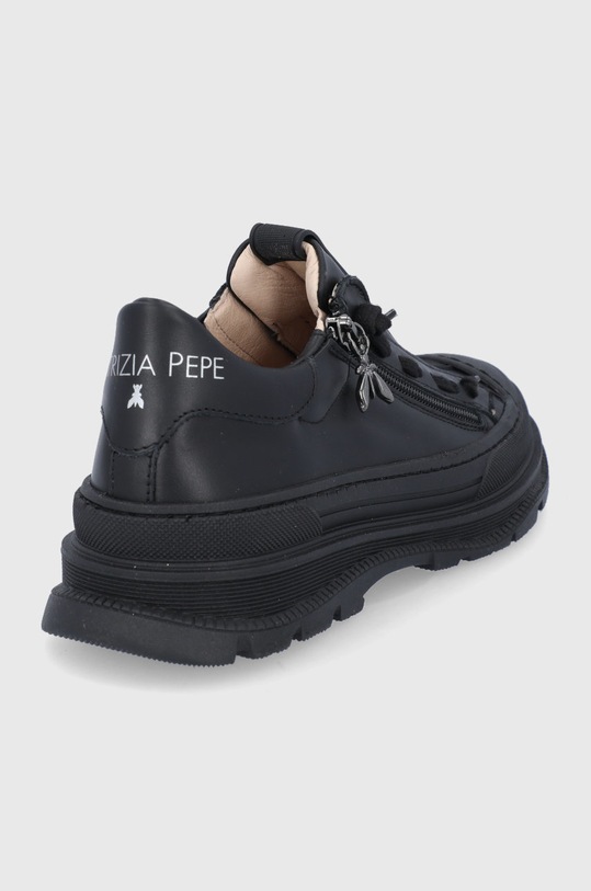 Dziewczynka Patrizia Pepe Buty skórzane dziecięce PPJ620.36.41 czarny