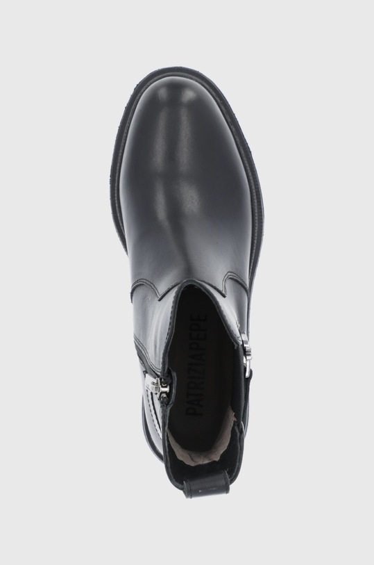 Patrizia Pepe Ghete Chelsea de piele negru PPJ668.35.41