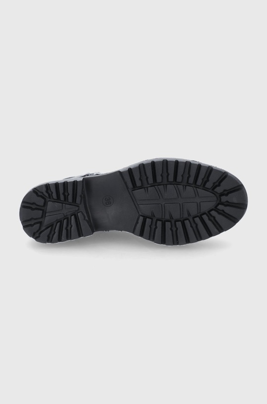 Patrizia Pepe Ghete Chelsea de piele PPJ668.35.41 negru