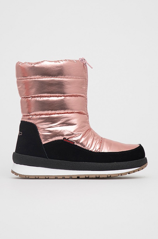 CMP śniegowce dziecięce KIDS RAE SNOW BOOTS WP tekstylny różowy 39Q4964J.B36