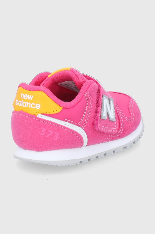 Dziewczynka New Balance Buty dziecięce IZ373WP2 IZ373WP2 różowy