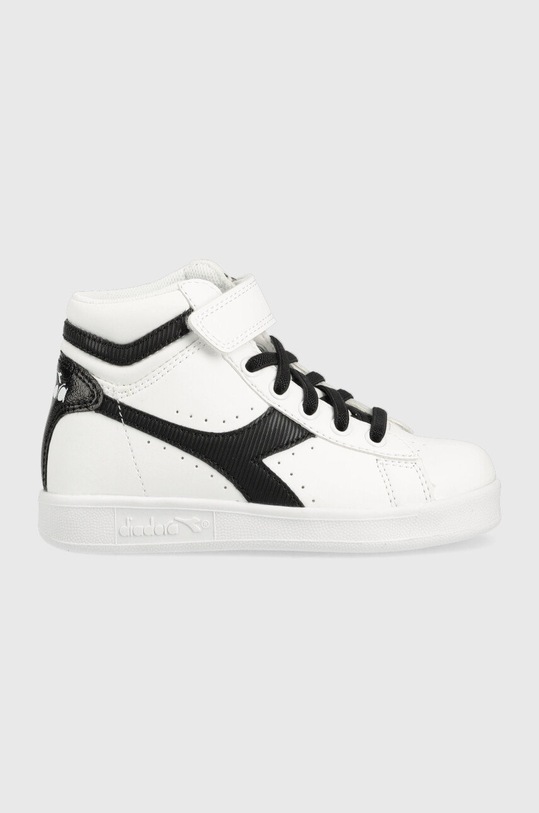 Diadora buty dziecięce imitacja skóry licowej biały 101.176726