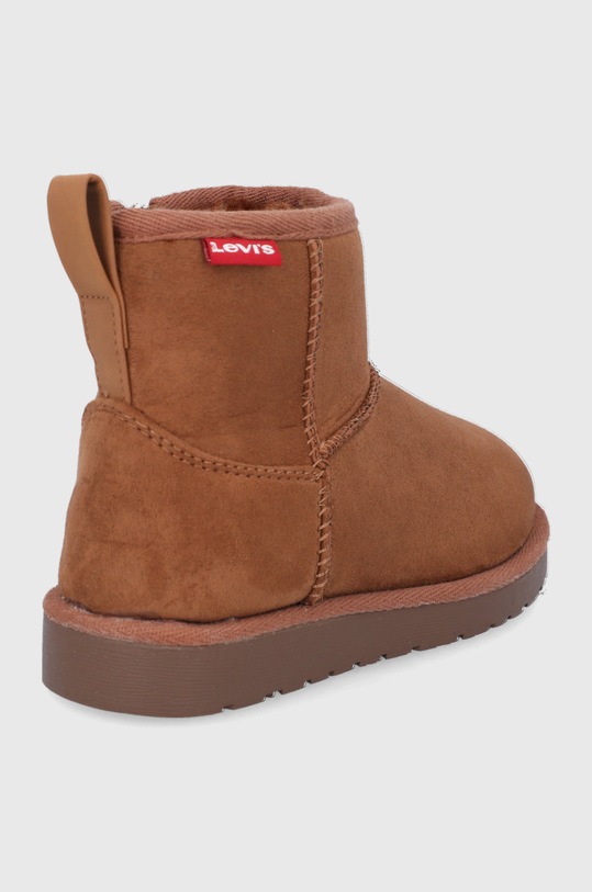 Dziewczynka Levi's Śniegowce dziecięce VWAV0010S.NEW.WAVE brązowy