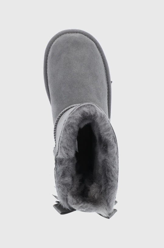 Dětské semišové sněhule UGG Bailey Bow II šedá 1017394K.GREY