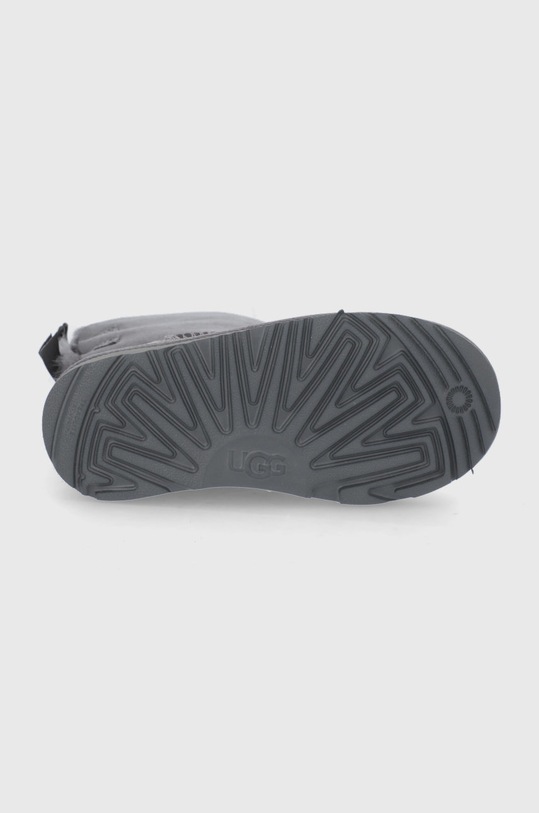Dětské semišové sněhule UGG Bailey Bow II 1017394K.GREY šedá