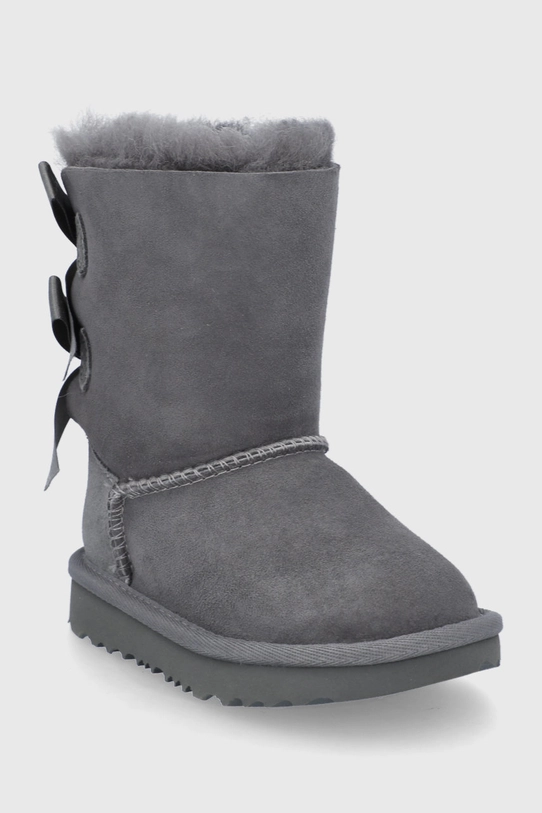 Dječje cipele za snijeg od brušene kože UGG 1017394T.GREY siva AW21