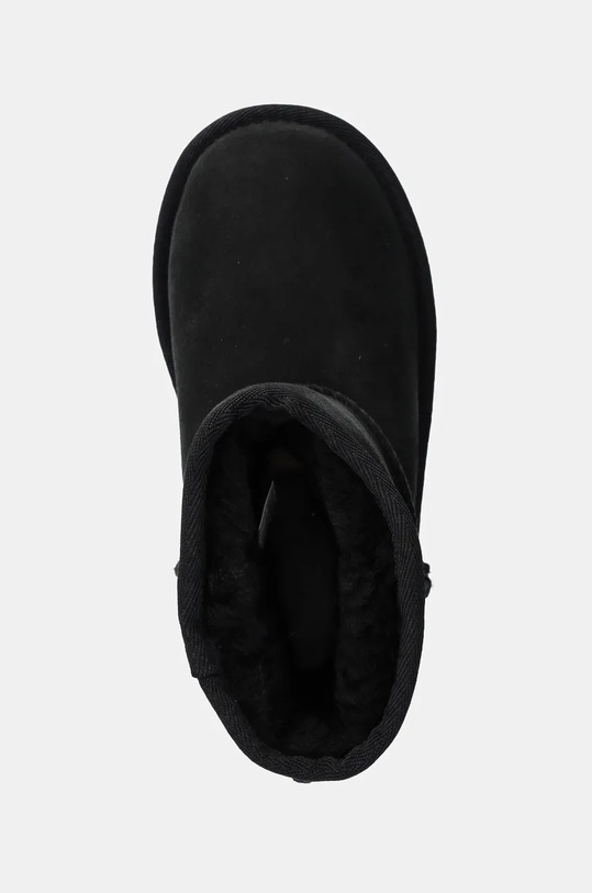 UGG Śniegowce zamszowe dziecięce T CLASSIC II czarny 1017703T.BLK