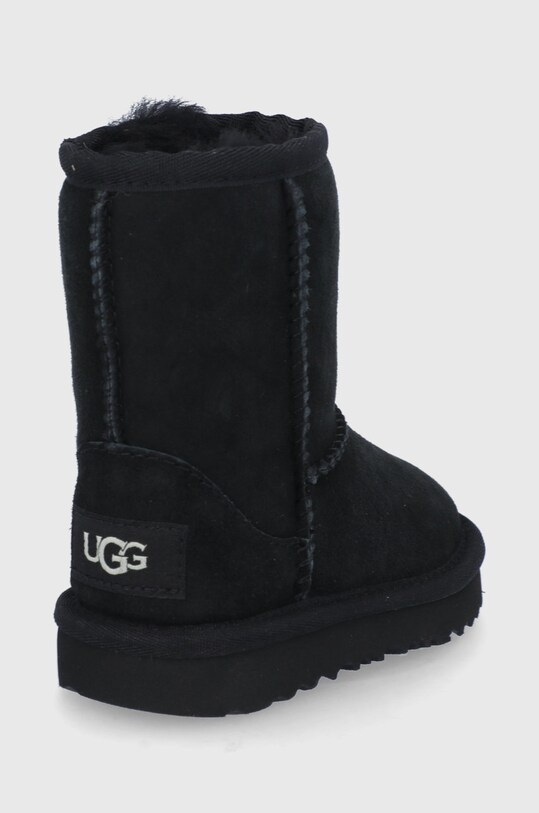 UGG Śniegowce zamszowe dziecięce T CLASSIC II 1017703T.BLK