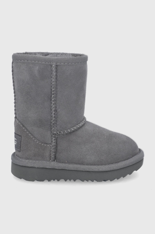 Detské semišové snehule UGG Classic II zateplené sivá 1017703T.GREY