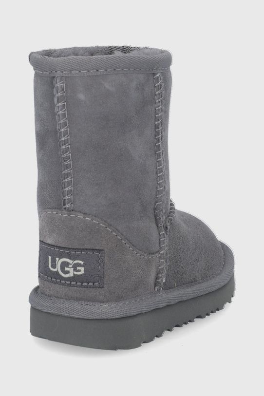 Chłopiec UGG Śniegowce zamszowe dziecięce Classic II 1017703T.GREY szary