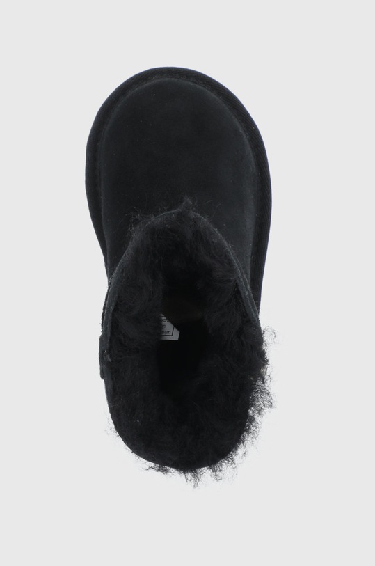 Dětské semišové sněhule UGG Bailey Zip Short černá 1123613T.BLK