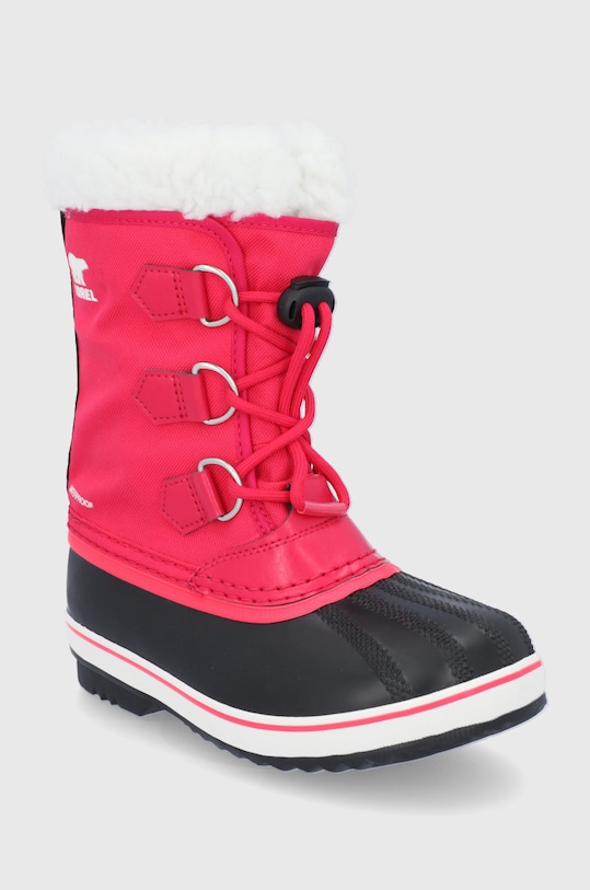 Sorel śniegowce dziecięce 1855211600.Red czerwony AW21