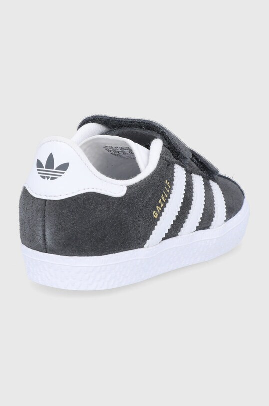 Хлопчик Дитячі замшеві кросівки adidas Originals CQ3140 сірий