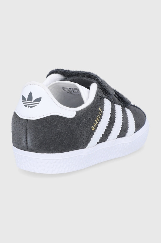 CHLAPEC Dětské semišové boty adidas Originals CQ3140 CQ3140 šedá