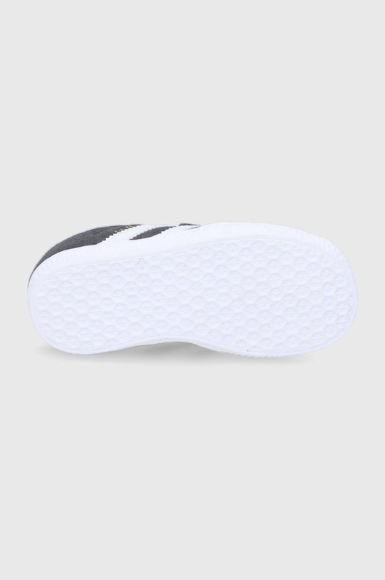 Dětské semišové boty adidas Originals CQ3140 CQ3140 šedá