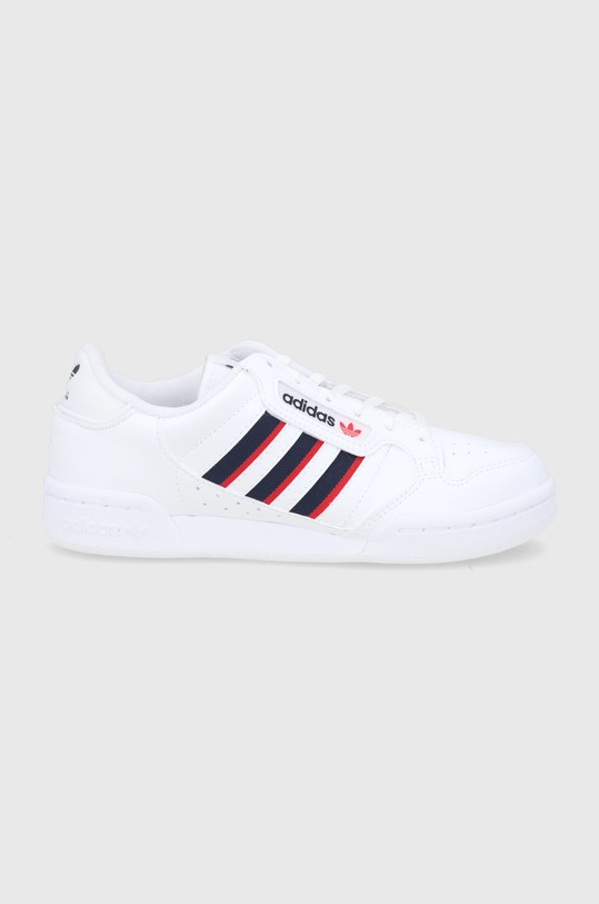 Παιδικά παπούτσια adidas Originals CONTINENTAL 80 απομίμηση λείου δέρματος λευκό FX6088