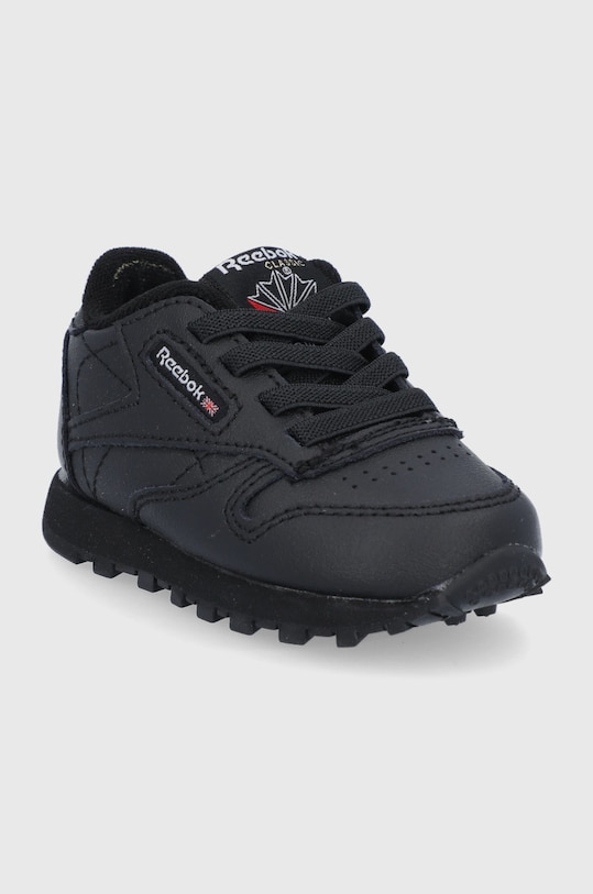 Detské topánky Reebok Classic FZ2094 CLASSIC LEATHER FZ2094 čierna AW21