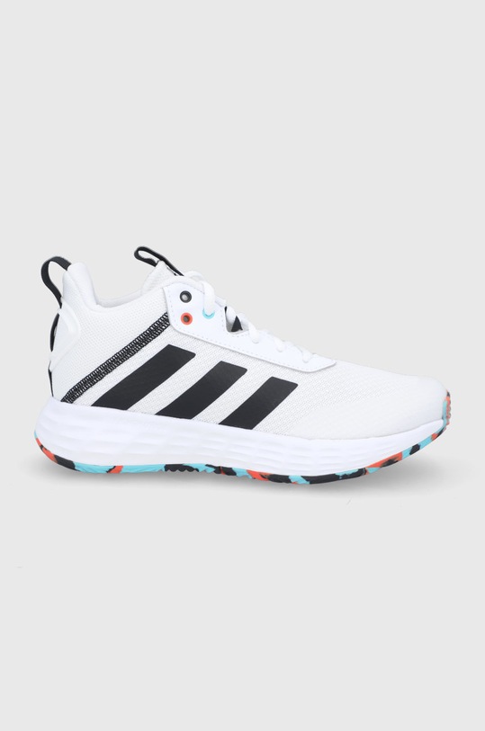 Detské topánky adidas H01556 imitácia kože biela H01556