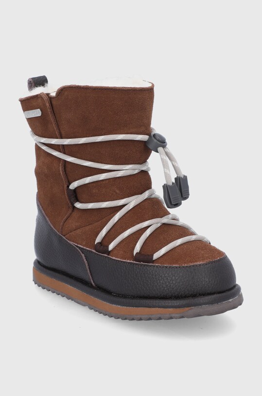 Detské semišové snehule Emu Australia Blackburn K12603.Oak hnedá AW21