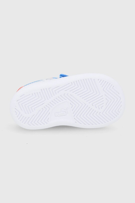 Puma Buty dziecięce Smash v2 Lil Puma V Inf 380905 380905 niebieski